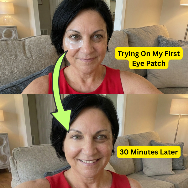 The One Eye Challenge — before and after on one eye